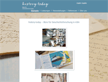 Tablet Screenshot of history-today.de